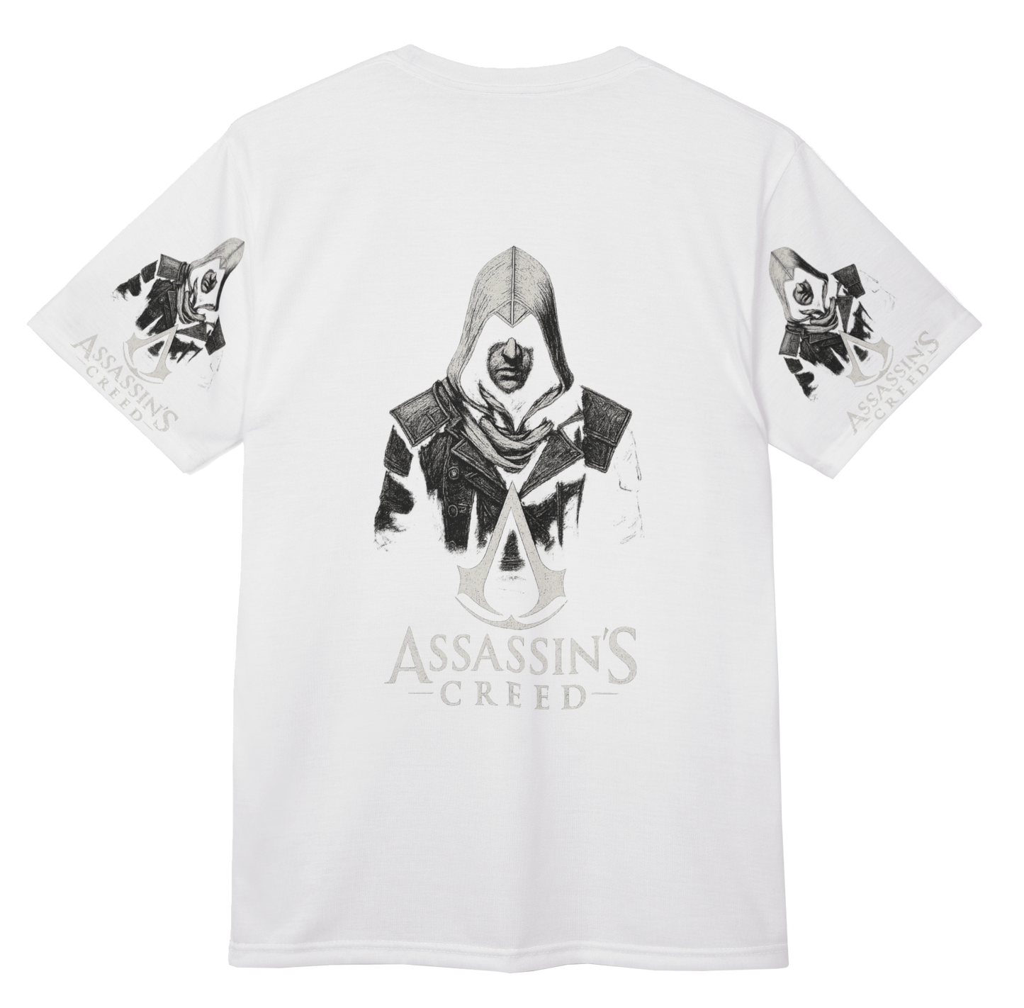 Assassin's Creed Inspired Unisex Tee, Gamer T-Shirt, Stylish Casual Wear, Perfect Gift for Gamers, Lightweight Streetwear