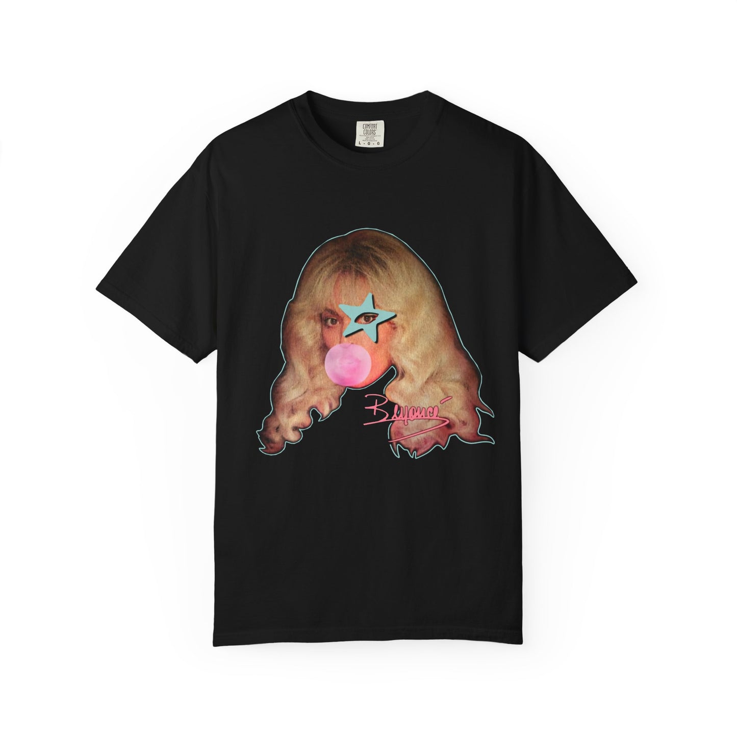 Beyoncé Cowboy Carter Tour 2025 Graphic Tee – Retro Pop Art Bubblegum Design Unisex T-Shirt