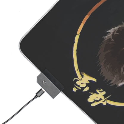 "LED Gaming Mouse Pad – Elden Ring-Inspired Design | RGB Backlit | Premium Quality for Gamers"