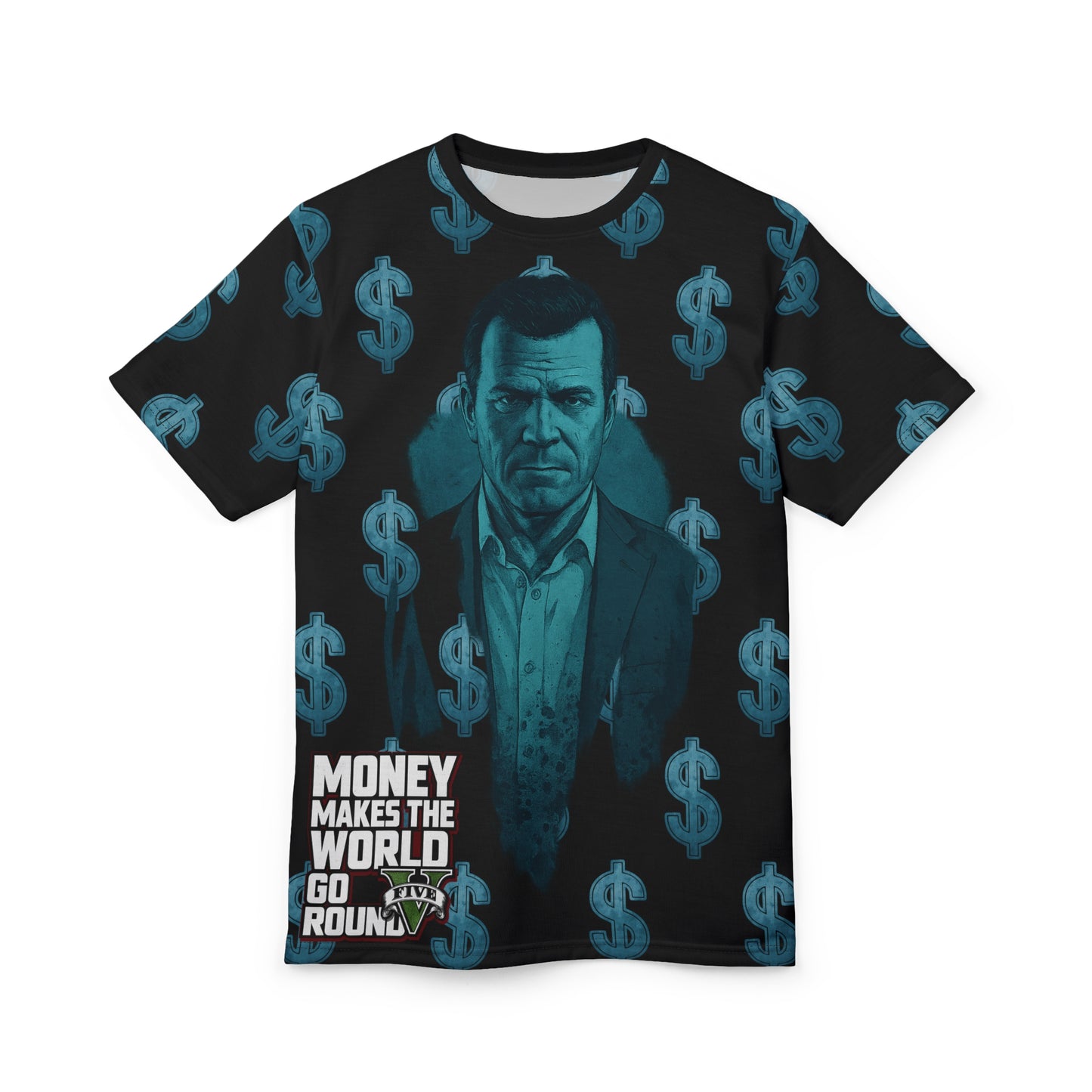 Unisex Cut & Sew Tee (AOP)