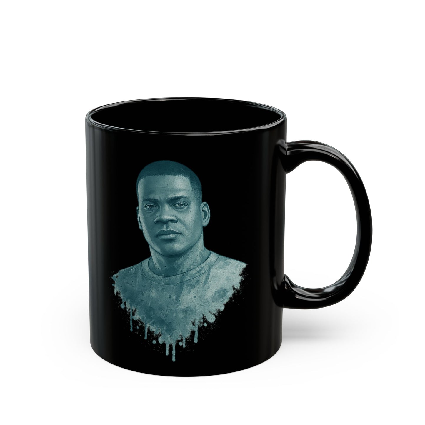 GTA V FranklinYouBlack Mug with Inspirational Quote– Don’t Let the Streets Define , Motivational Coffee Cup, Unique Black Ceramic Mug, Gift for Him/Her, 11oz 15oz Options