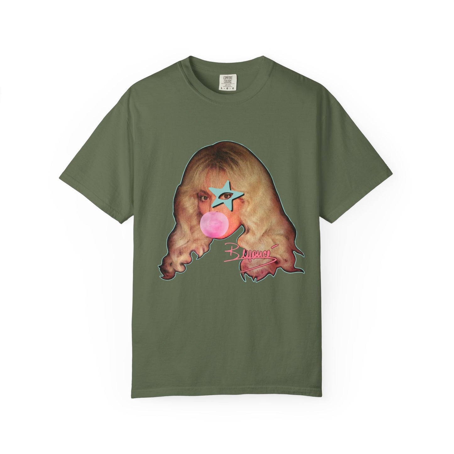Beyoncé Cowboy Carter Tour 2025 Graphic Tee – Retro Pop Art Bubblegum Design Unisex T-Shirt