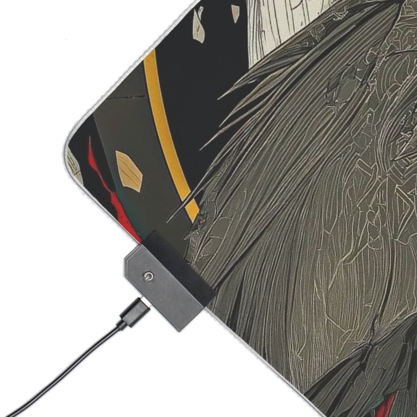 "LED Gaming Mouse Pad - Game of Thrones Inspired, RGB Backlit, Large Fantasy Mousepad for Gamers"