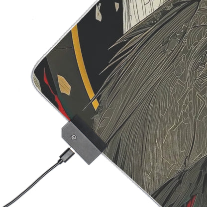 "LED Gaming Mouse Pad - Game of Thrones Inspired, RGB Backlit, Large Fantasy Mousepad for Gamers"