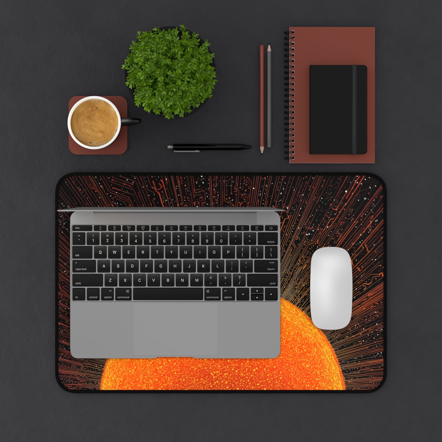 Sunrise Desk Mat - Office Decor, Gaming Mousepad, Gift for Students, Home Office Accessory, Desk Organizer