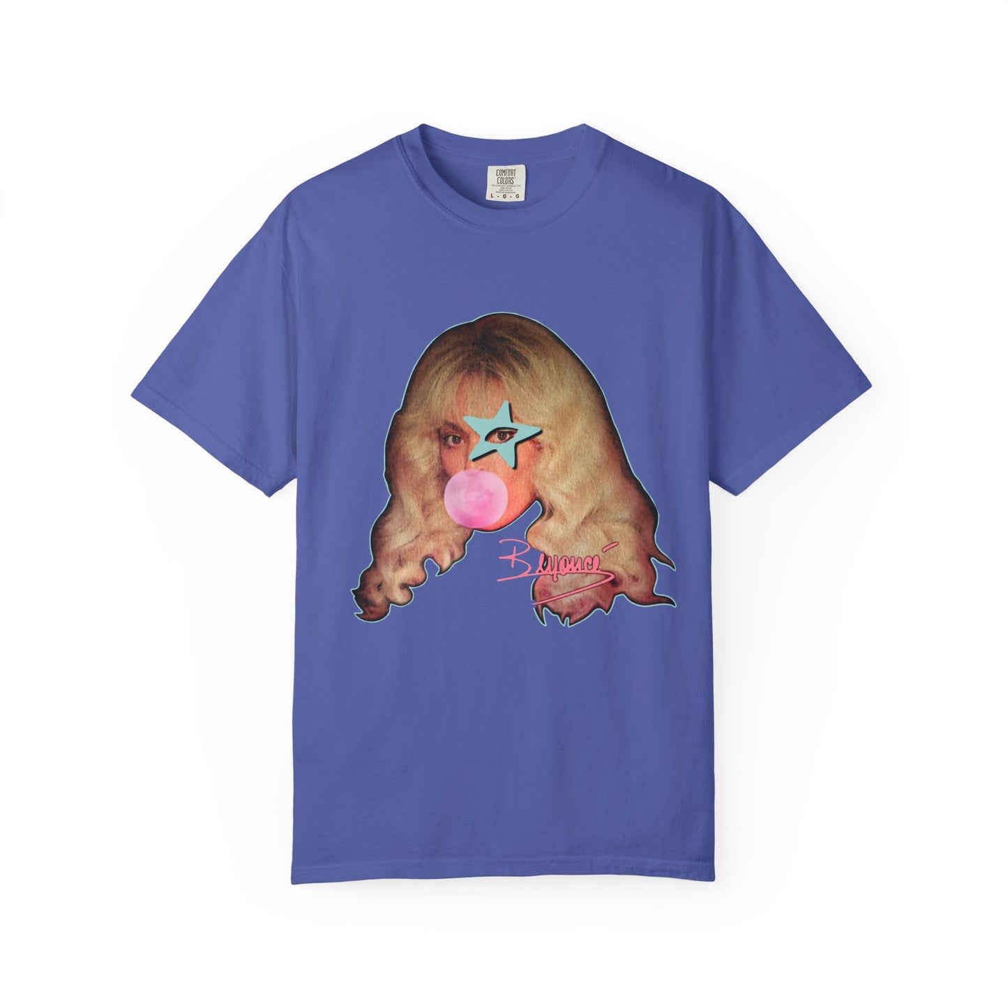 Beyoncé Cowboy Carter Tour 2025 Graphic Tee – Retro Pop Art Bubblegum Design Unisex T-Shirt