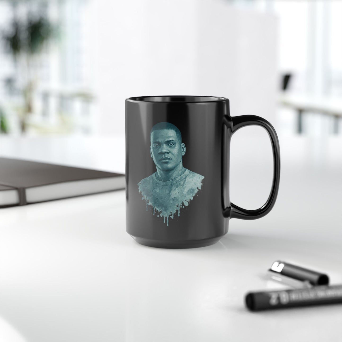 GTA V FranklinYouBlack Mug with Inspirational Quote– Don’t Let the Streets Define , Motivational Coffee Cup, Unique Black Ceramic Mug, Gift for Him/Her, 11oz 15oz Options