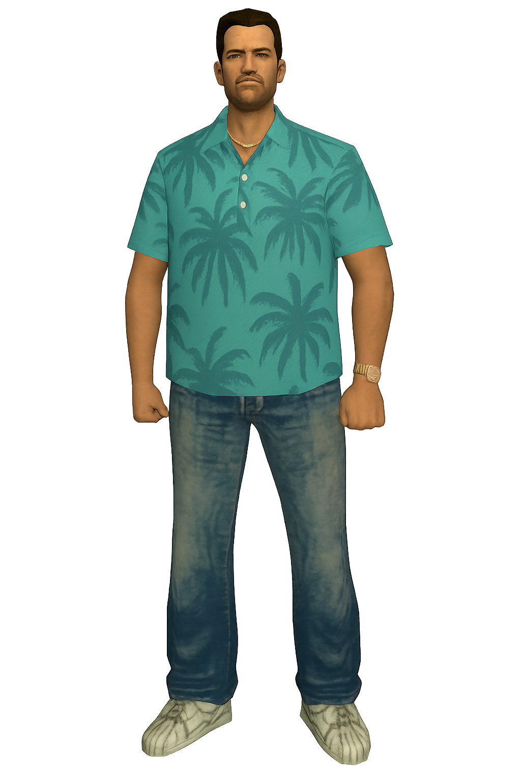 Tommy Vercetti Hawaiian Shirt – Inspired by GTA Vice City