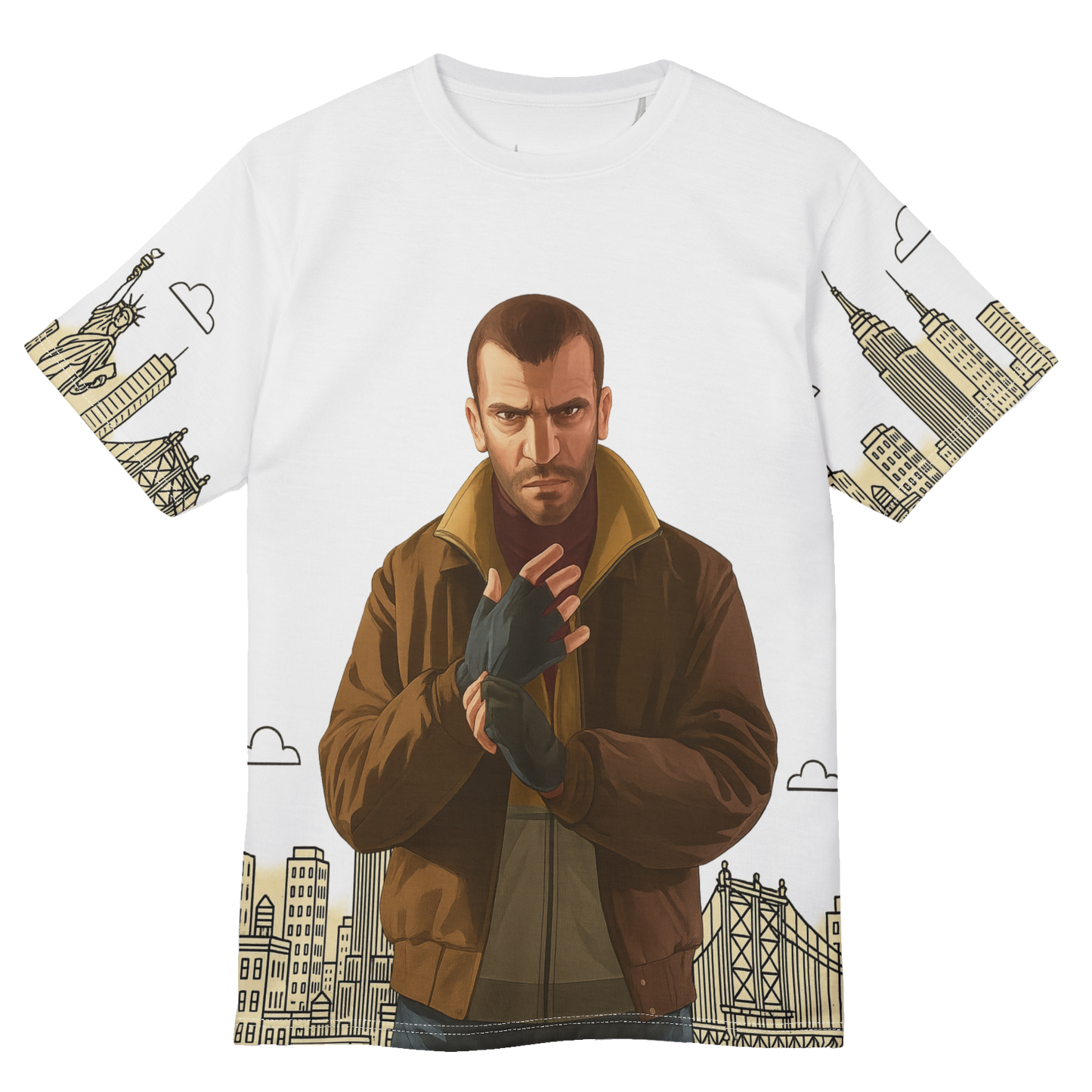 Urban Adventure Tee - Retro Graphic Tee for Gamers, Perfect for Casual Wear, Gifts for Geeks, Street Style