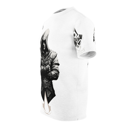 Assassin's Creed Inspired Unisex Tee, Gamer T-Shirt, Stylish Casual Wear, Perfect Gift for Gamers, Lightweight Streetwear