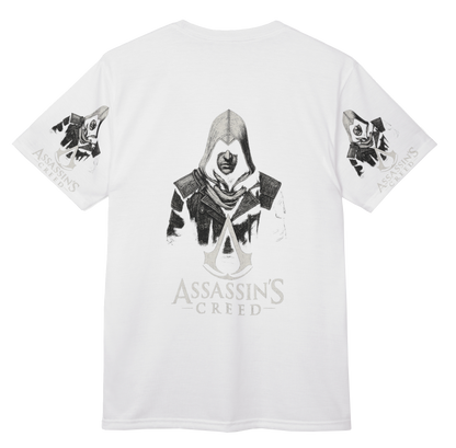 Assassin's Creed Inspired Unisex Tee, Gamer T-Shirt, Stylish Casual Wear, Perfect Gift for Gamers, Lightweight Streetwear