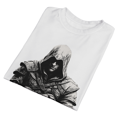 Assassin's Creed Inspired Unisex Tee, Gamer T-Shirt, Stylish Casual Wear, Perfect Gift for Gamers, Lightweight Streetwear