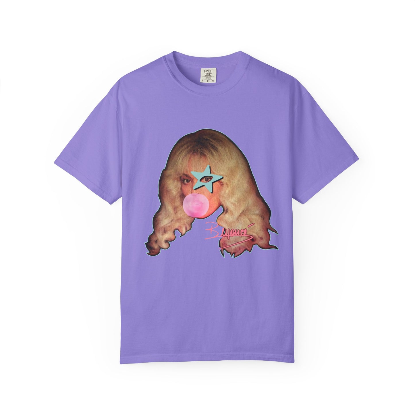 Beyoncé Cowboy Carter Tour 2025 Graphic Tee – Retro Pop Art Bubblegum Design Unisex T-Shirt