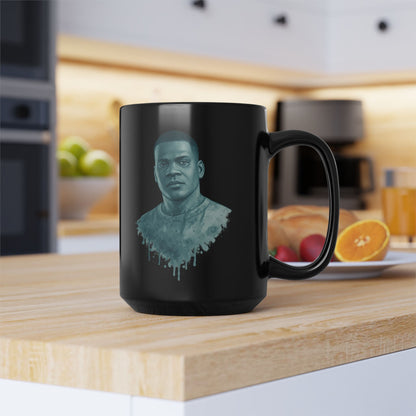 GTA V FranklinYouBlack Mug with Inspirational Quote– Don’t Let the Streets Define , Motivational Coffee Cup, Unique Black Ceramic Mug, Gift for Him/Her, 11oz 15oz Options