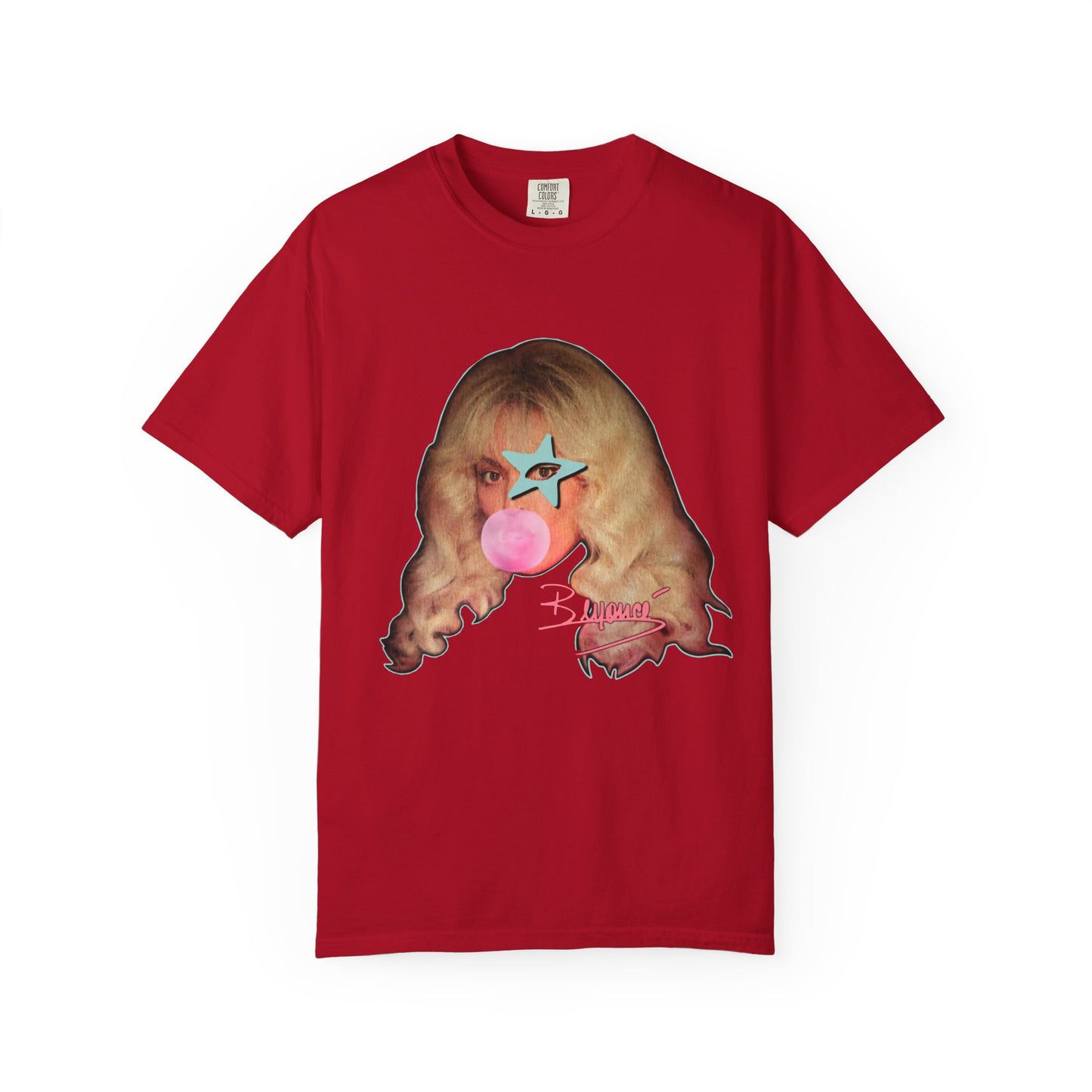 Beyoncé Cowboy Carter Tour 2025 Graphic Tee – Retro Pop Art Bubblegum Design Unisex T-Shirt