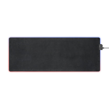 "John Wick LED Gaming Mouse Pad - Baba Yaga Design with RGB Lighting"