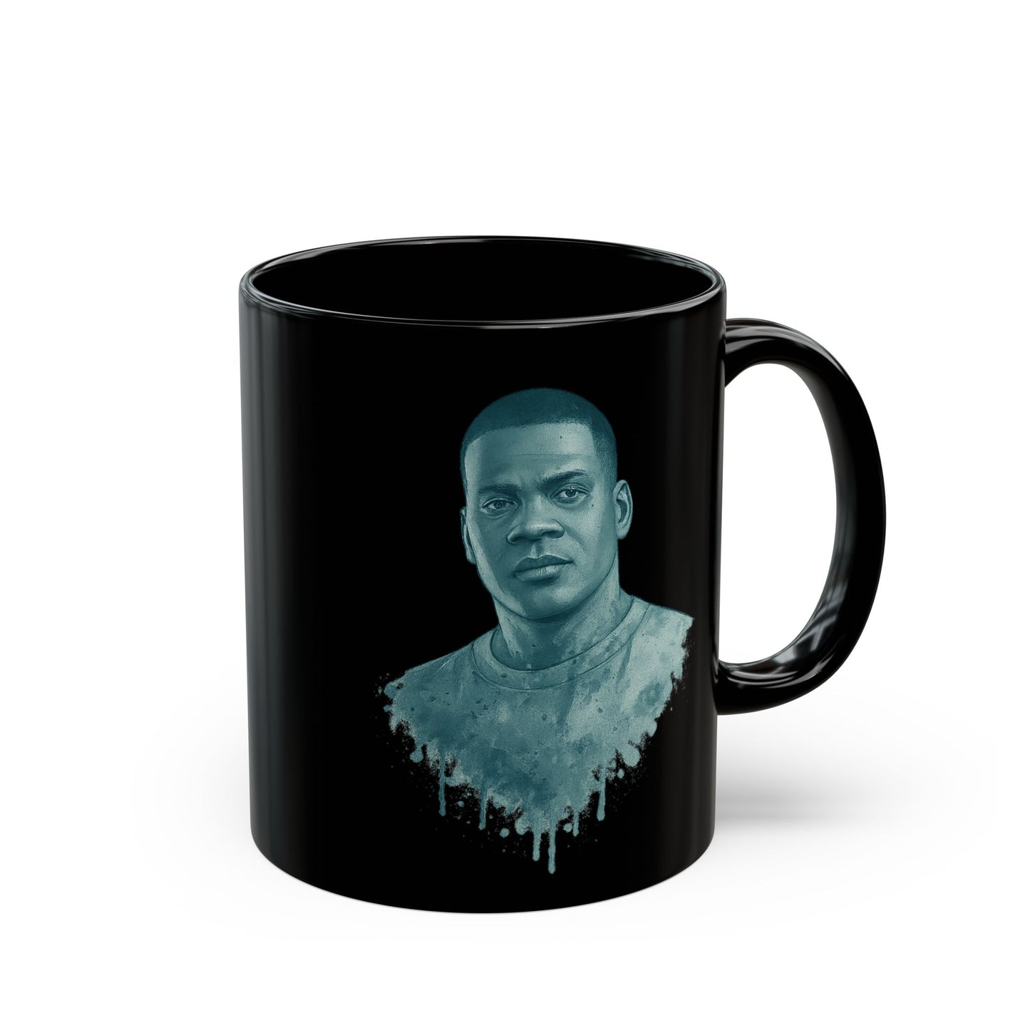 GTA V FranklinYouBlack Mug with Inspirational Quote– Don’t Let the Streets Define , Motivational Coffee Cup, Unique Black Ceramic Mug, Gift for Him/Her, 11oz 15oz Options