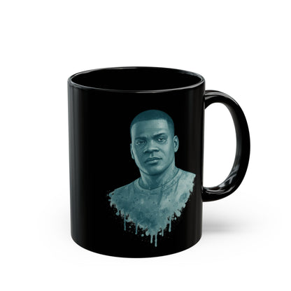 GTA V FranklinYouBlack Mug with Inspirational Quote– Don’t Let the Streets Define , Motivational Coffee Cup, Unique Black Ceramic Mug, Gift for Him/Her, 11oz 15oz Options