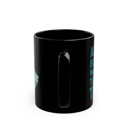 GTA V FranklinYouBlack Mug with Inspirational Quote– Don’t Let the Streets Define , Motivational Coffee Cup, Unique Black Ceramic Mug, Gift for Him/Her, 11oz 15oz Options