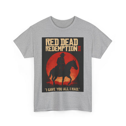 Unisex Red Dead Redemption II Graphic Tee, Video Game T-Shirt, Gaming Gift, Casual Wear, Retro Design