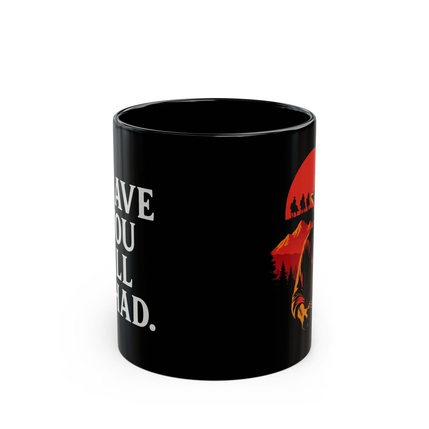 Bold Cowboy Mug, Retro Western Coffee Cup, Cowboy Art Gift, Unique Home Decor, Coffee Lover's Essential