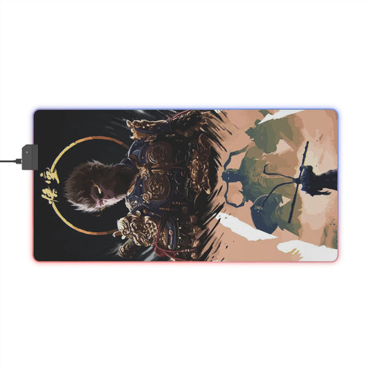 "LED Gaming Mouse Pad – Elden Ring-Inspired Design | RGB Backlit | Premium Quality for Gamers"